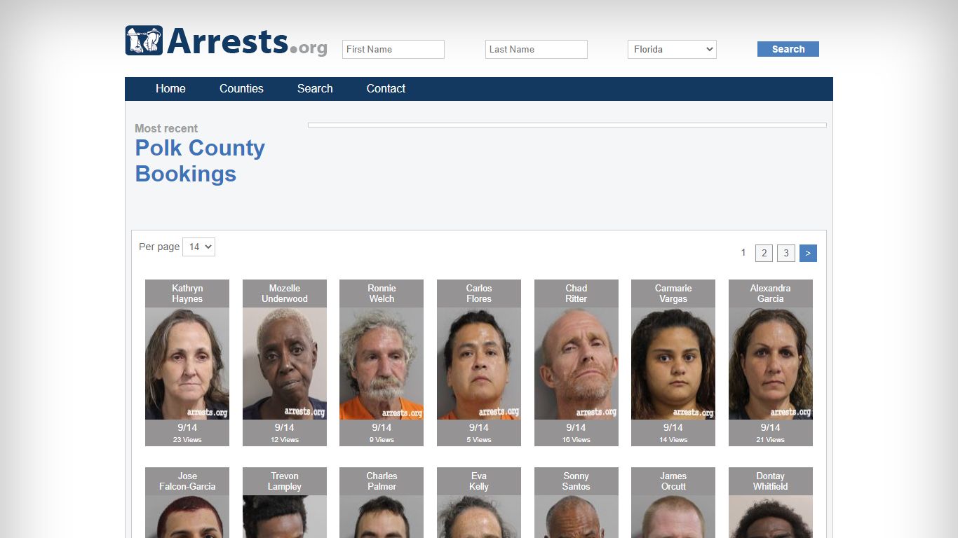 Polk County Arrests and Inmate Search
